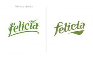 felicia pasta gluten-free redesign identity logo