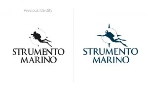 strumento marino watches brand redesign logo scuba