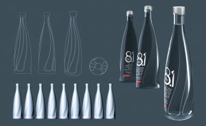 Cedea 8.1 Bottle design bottiglia esclusiva